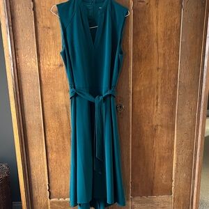 Maggy London Teal A line Dress